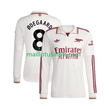 Maillot de Foot Arsenal Martin Odegaard 8 Troisième 2025-26 Manches Longues Maillot de Foot Arsenal Martin Odegaard 8 Troisième 2025-26 Manches Longues